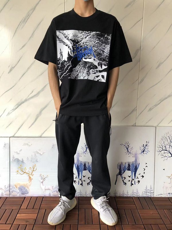 Футболка Stussy Logo Between Hands "Black" фото № 8