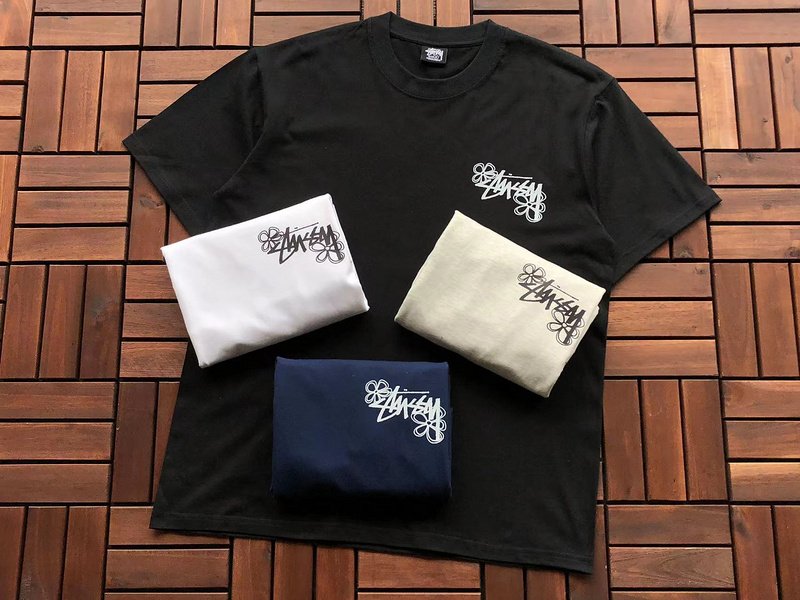 Футболка Stussy Inscription Designs Summer Twenty Three "Black" фото № 6