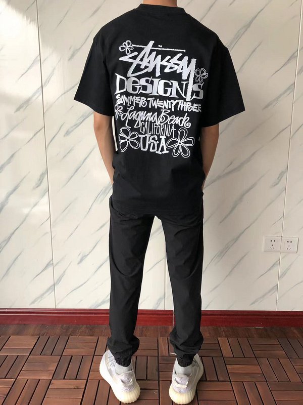 Футболка Stussy Inscription Designs Summer Twenty Three "Black" фото № 8