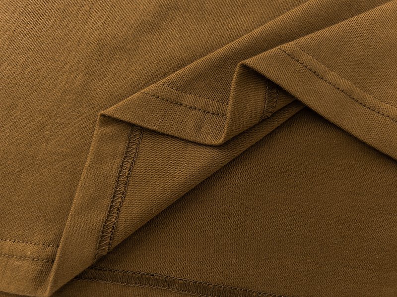 Футболка Stussy With The Logo Number Four "Brown" фото № 5