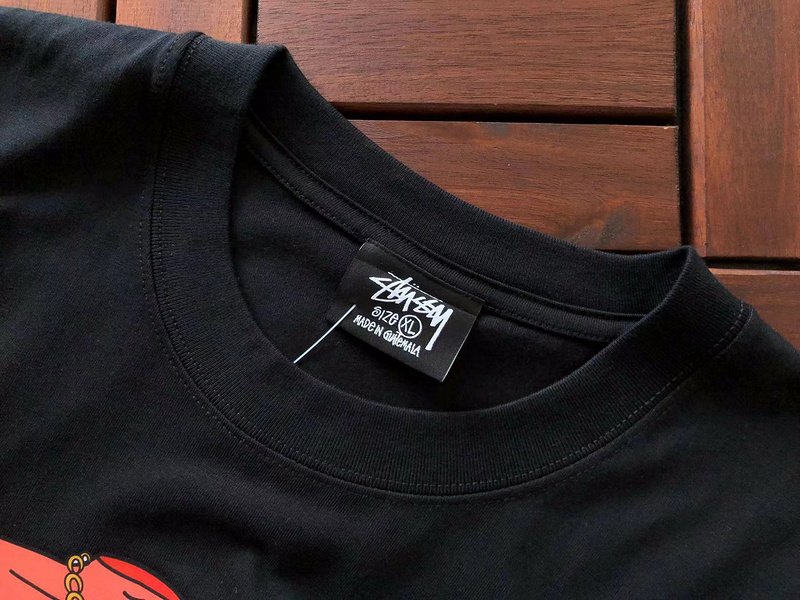 Футболка Stussy Man Without Head "Black" фото № 2