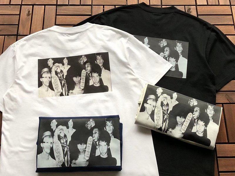 Футболка Stussy People Group Print "White" фото № 4