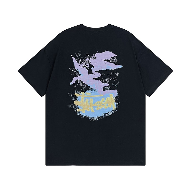 Футболка Stussy Floating In The Air "Black" фото № 2