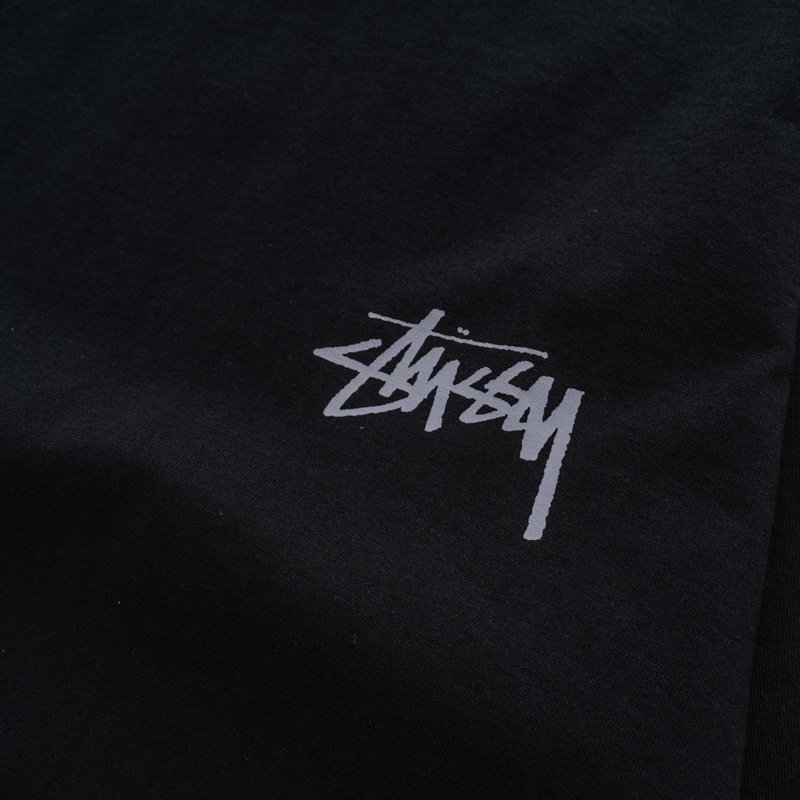 Футболка Stussy With Sculpture Print On The Back "Black" фото № 5