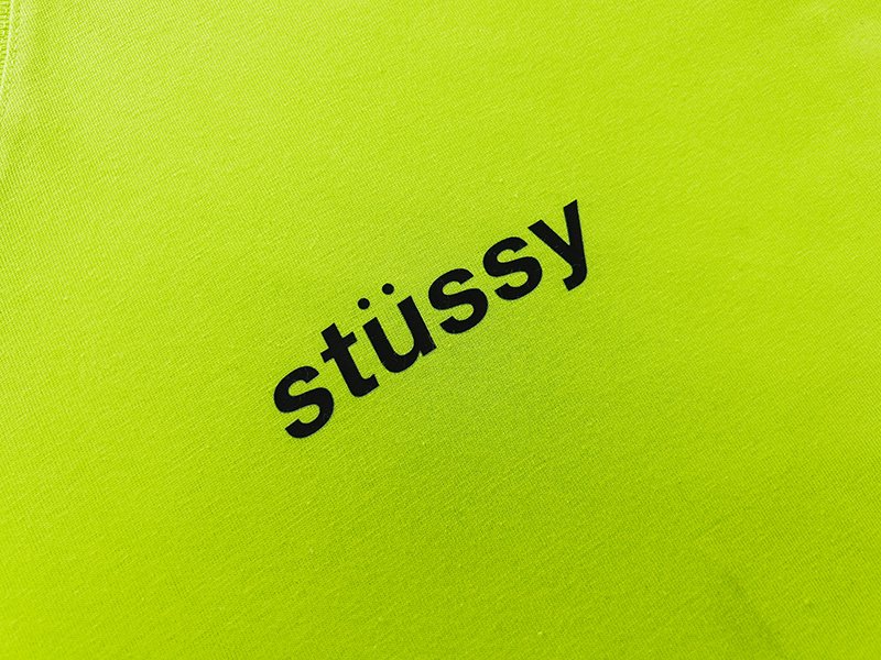 Футболка Stussy With An Ice Cream Print "Green" фото № 2
