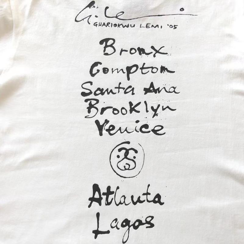 Футболка Stussy Cities List "White" фото № 4