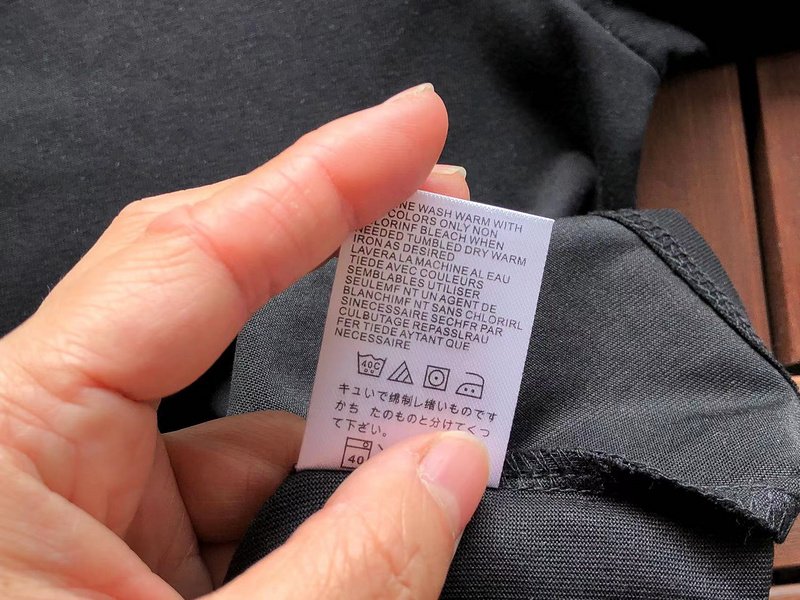 Футболка The North Face Logo With Back Inscription Never Stop Exploring "Black" фото № 5