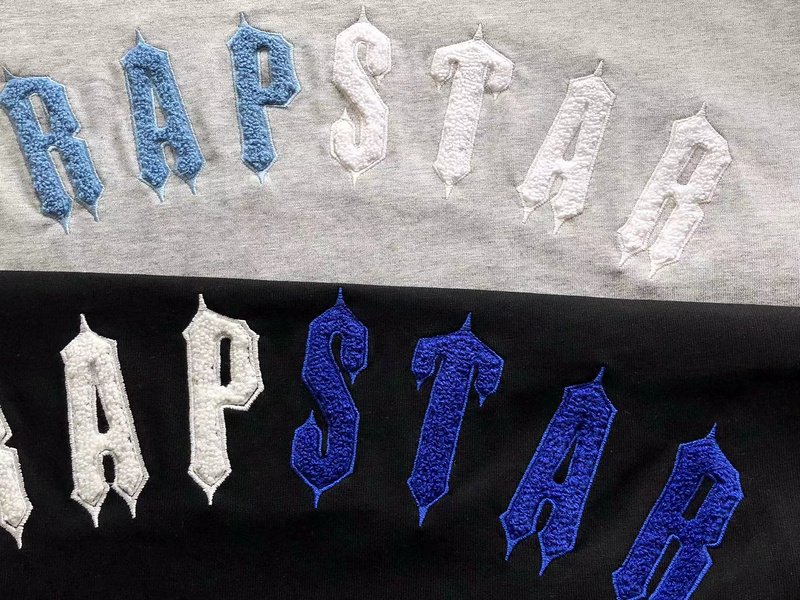 Футболка Trapstar Two Color Logo Inscription "Gray" фото № 4