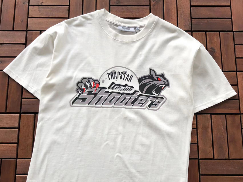 Футболка Trapstar Animal And Inscription London Shooters "White" фото № 2