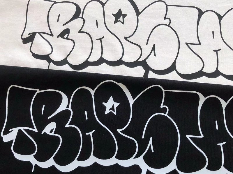 Футболка Trapstar Inscription From Rounded Letters With Star "White" фото № 4