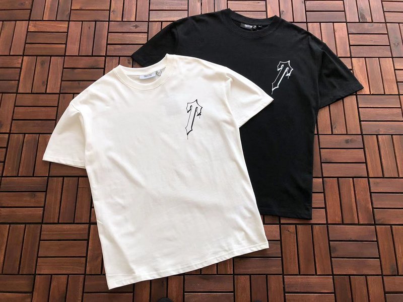 Футболка Trapstar Inscription From Rounded Letters With Star "White" фото № 2