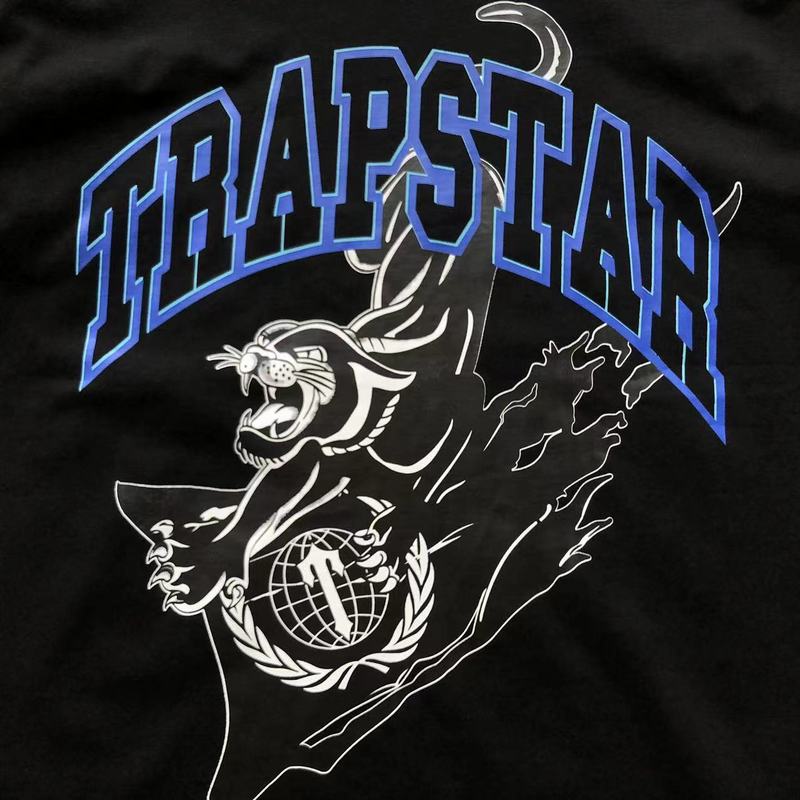 Футболка Trapstar Lettering And Animal "Black" фото № 5