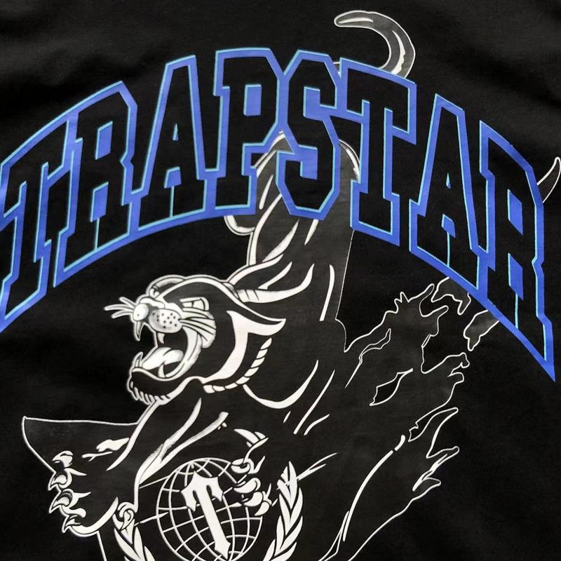 Футболка Trapstar Lettering And Animal "Black" фото № 6