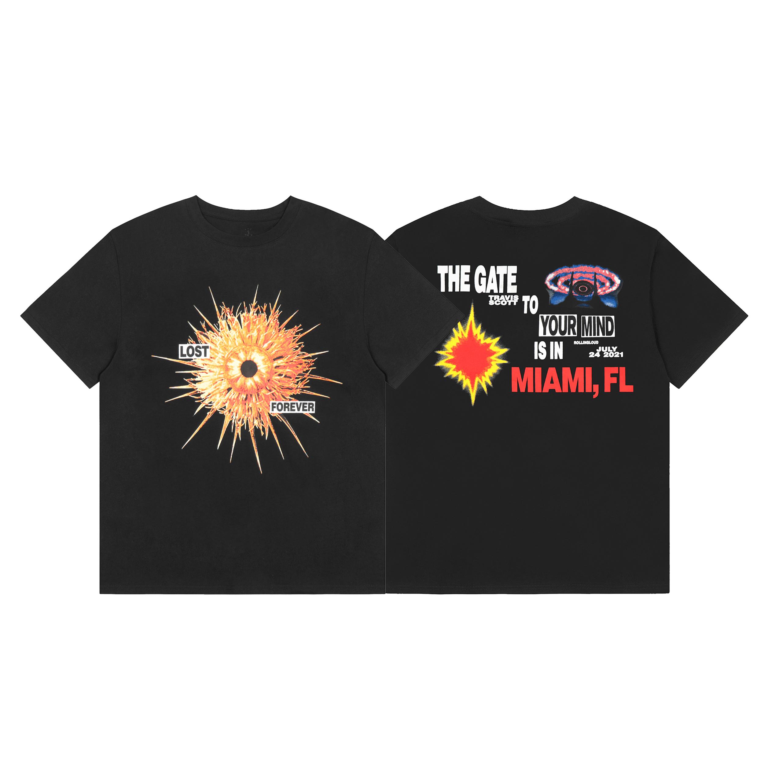 Футболка Travis Scott The Gate To Your Mind "Black" фото № 4