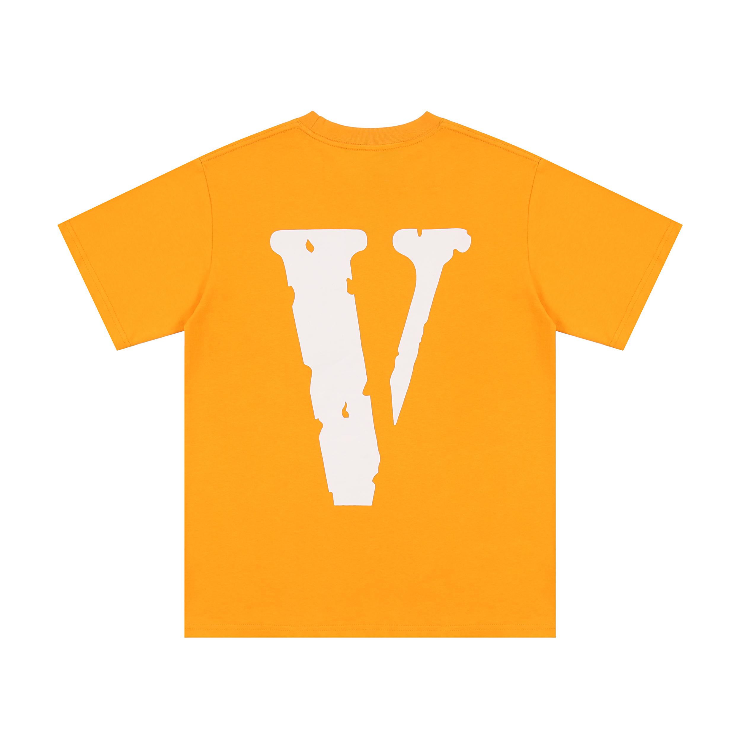 Футболка Vlone Just Be Bright "Yellow" фото № 2