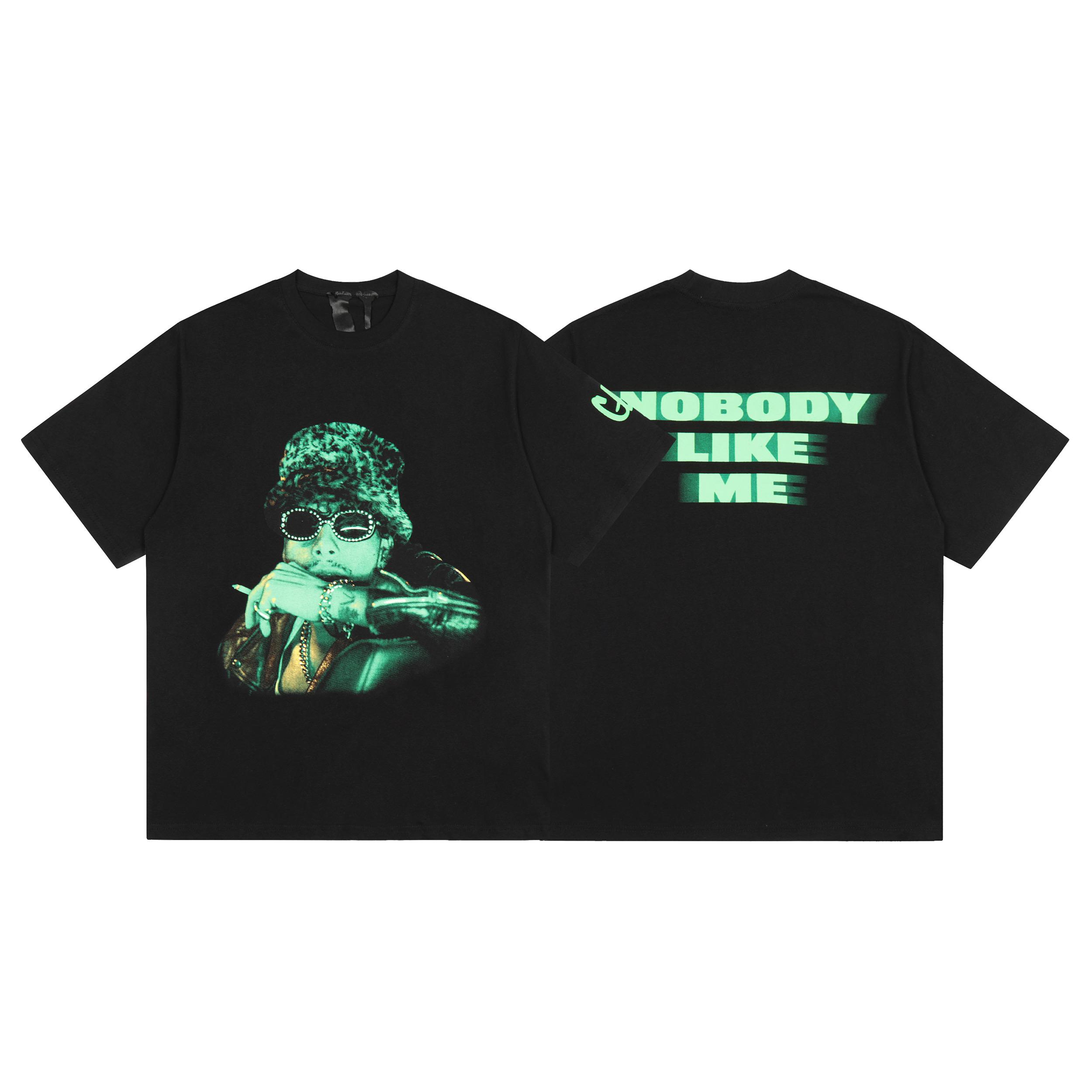 Футболка Vlone Nobody Like Me "Black" фото № 4