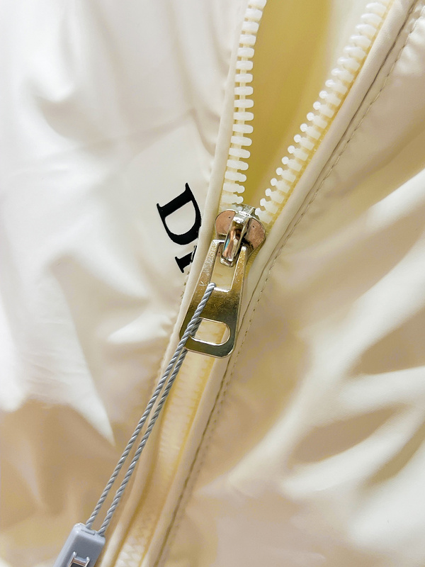 Пуховик Christian Dior Logos "White" фото № 5