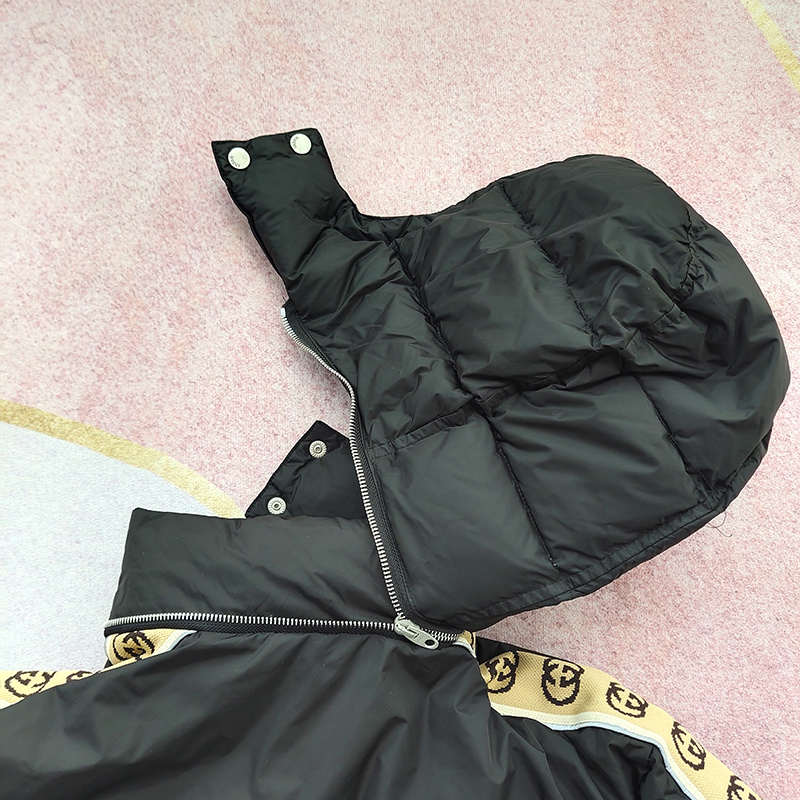 Пуховик Gucci Sleeves With Logo "Black" фото № 4