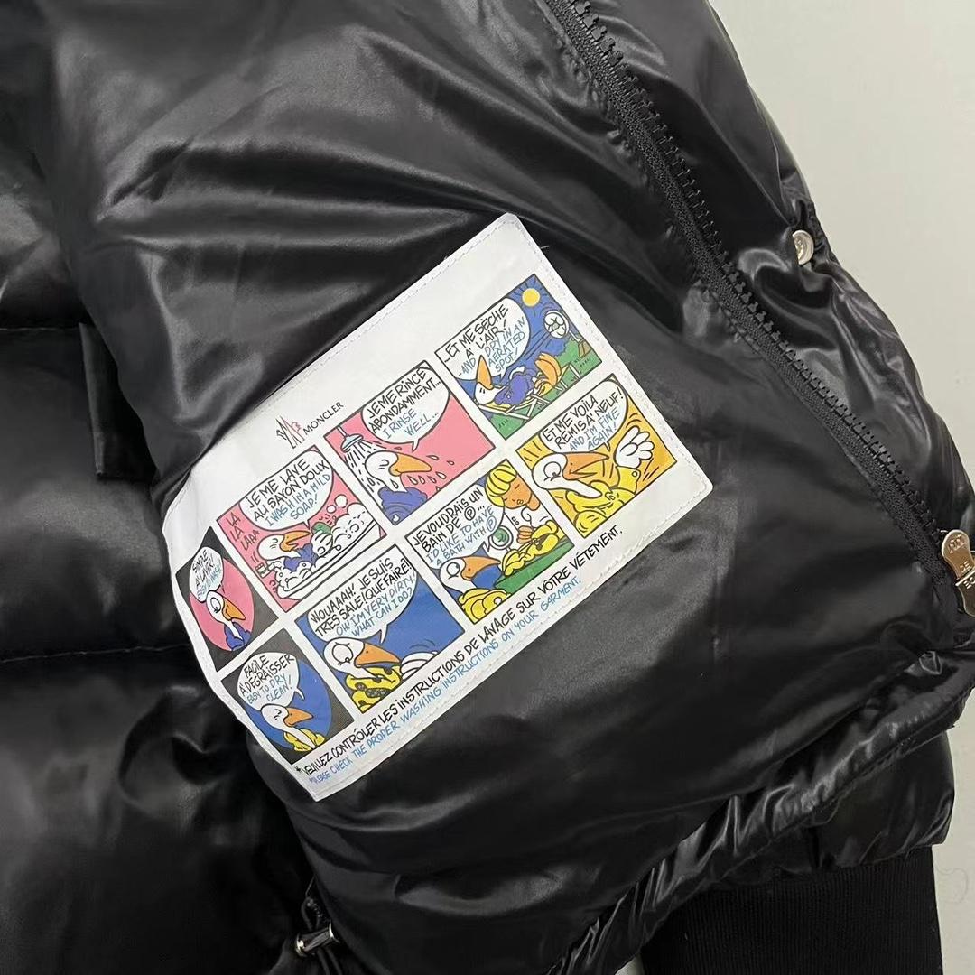 Пуховик Moncler Maljasset "Black" фото № 6