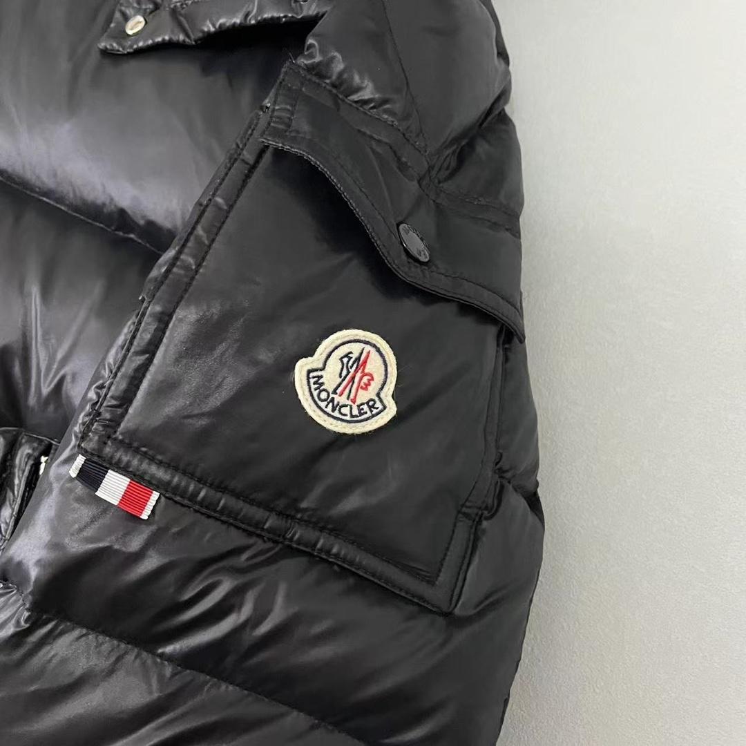 Пуховик Moncler Maljasset "Black" фото № 5