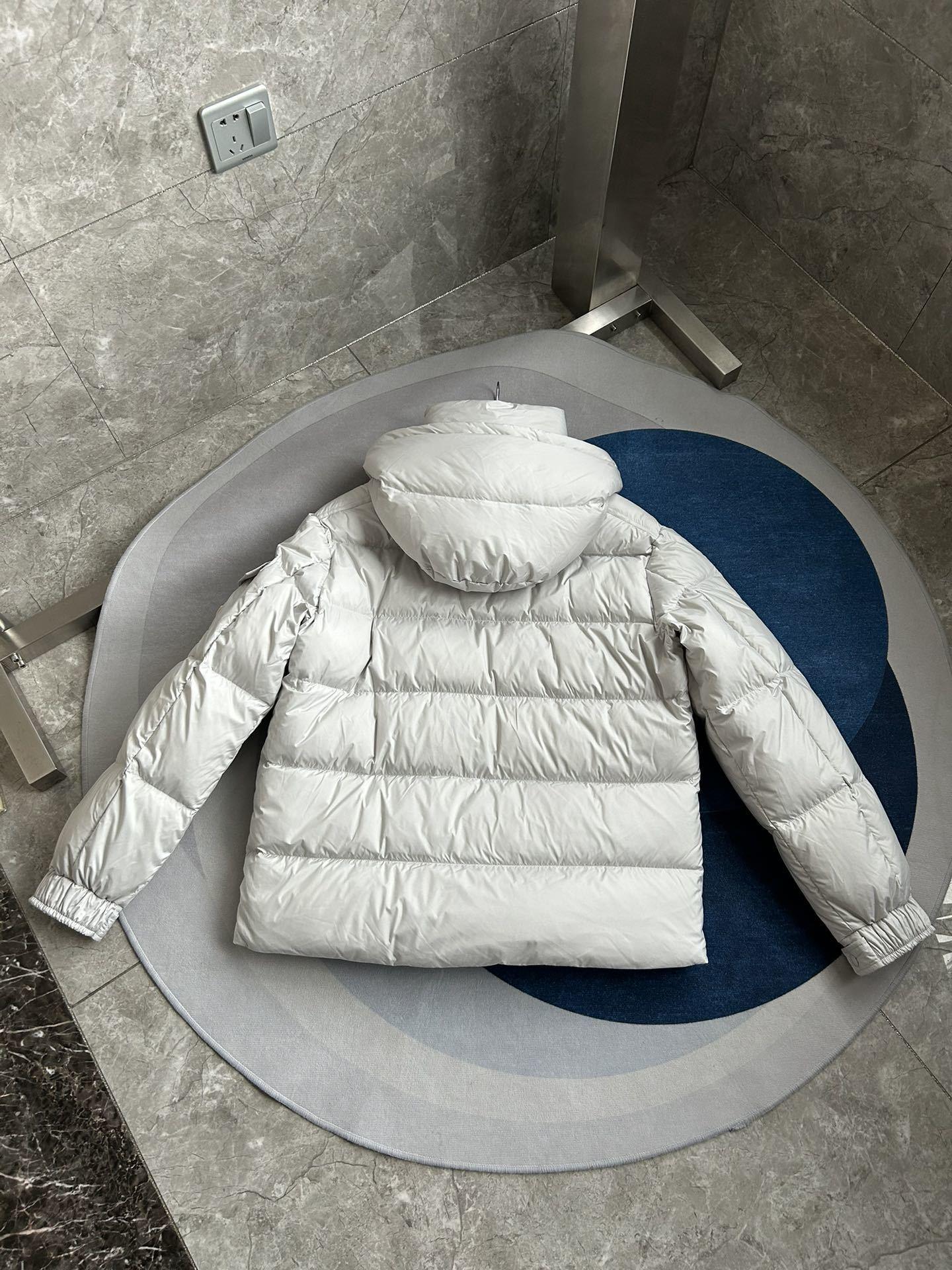 Пуховик Moncler Puffer Jacket "Gray" фото № 6