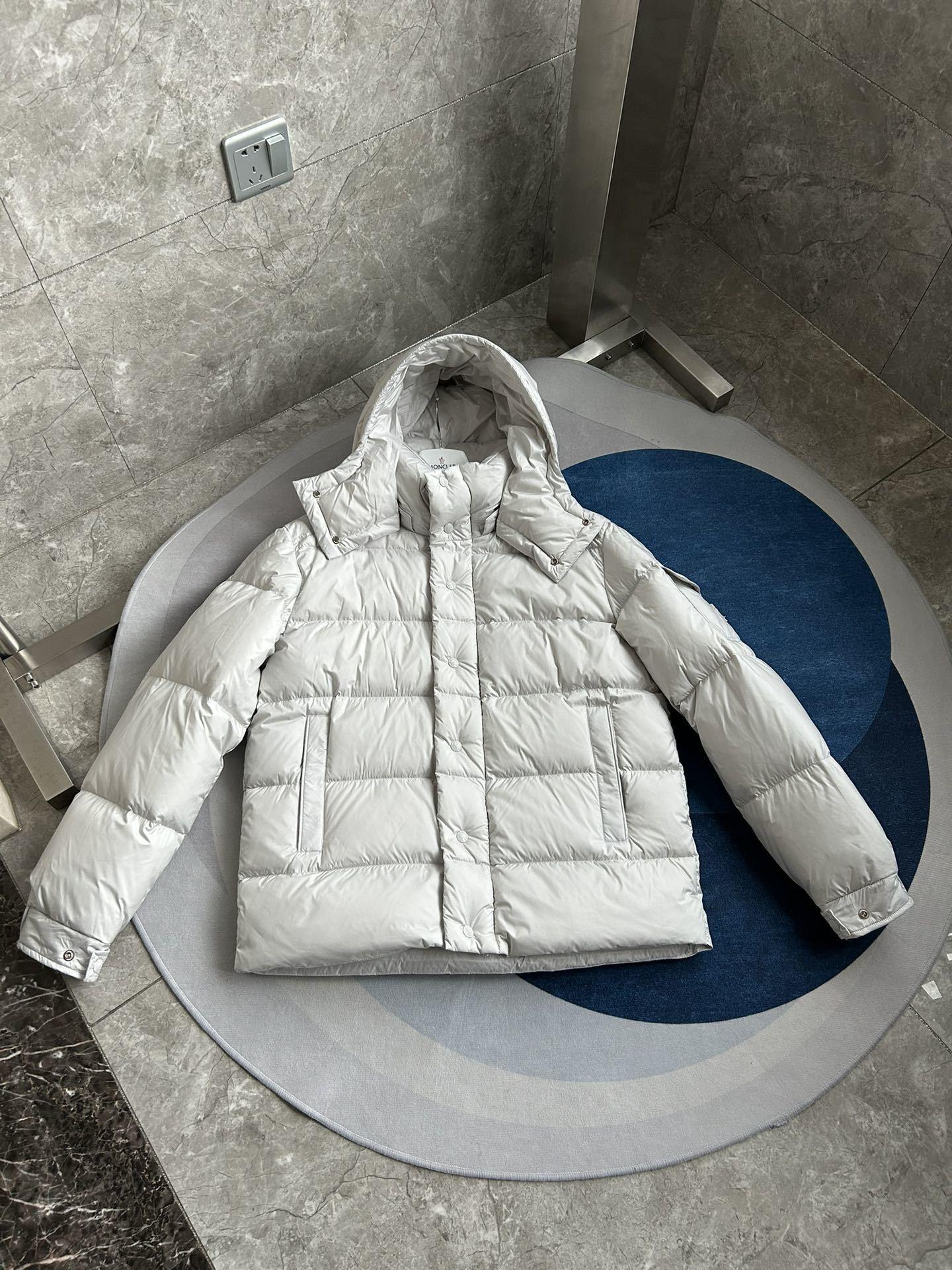 Пуховик Moncler Puffer Jacket "Gray" фото № 3