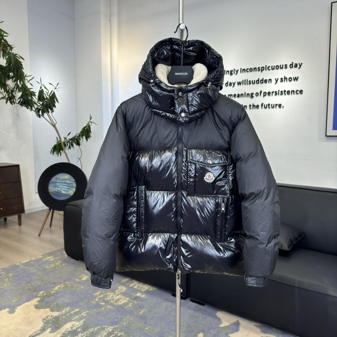 Пуховик Moncler Bayuda Prm "Black" фото № 3