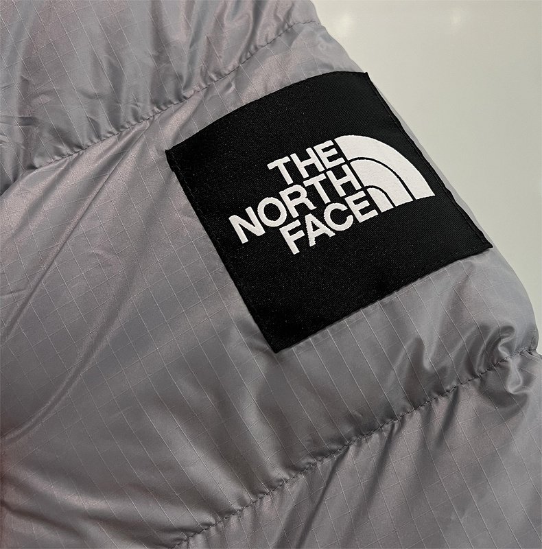 Пуховик The North Face Premium Goose Down "Grey" фото № 5