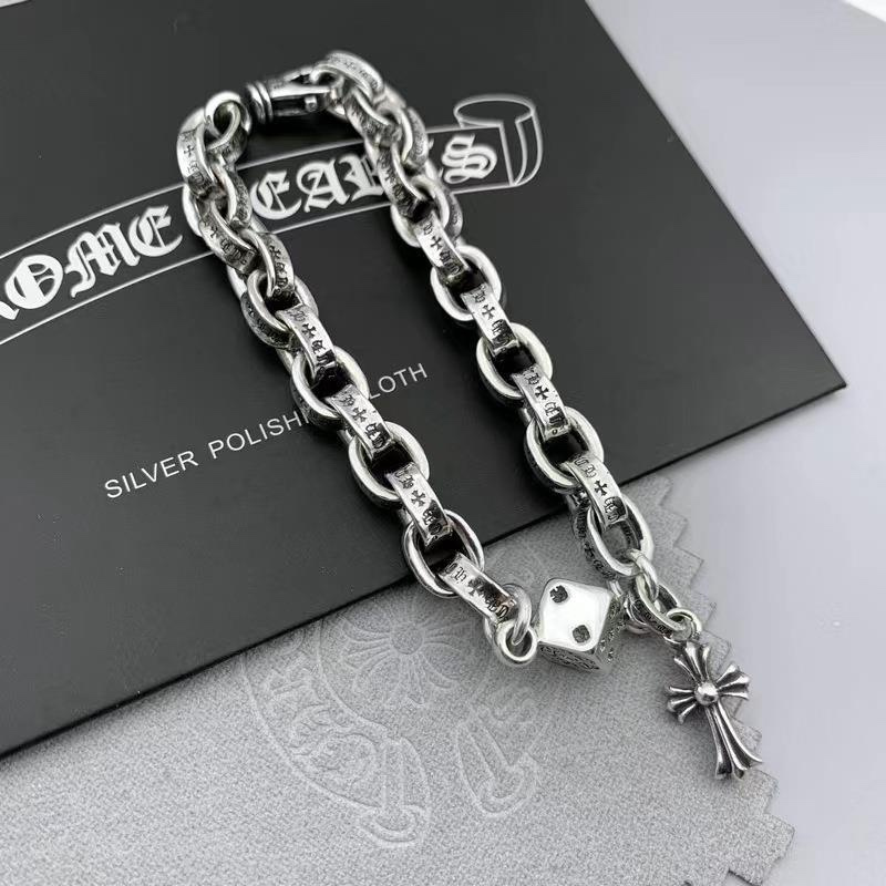 Браслет Chrome Hearts Large Chain "Silver" фото № 2