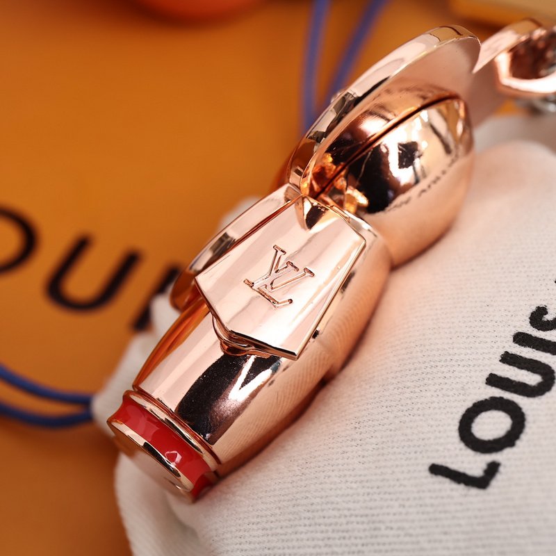 Брелок Louis Vuitton Man With Flower Face "Peach" фото № 2
