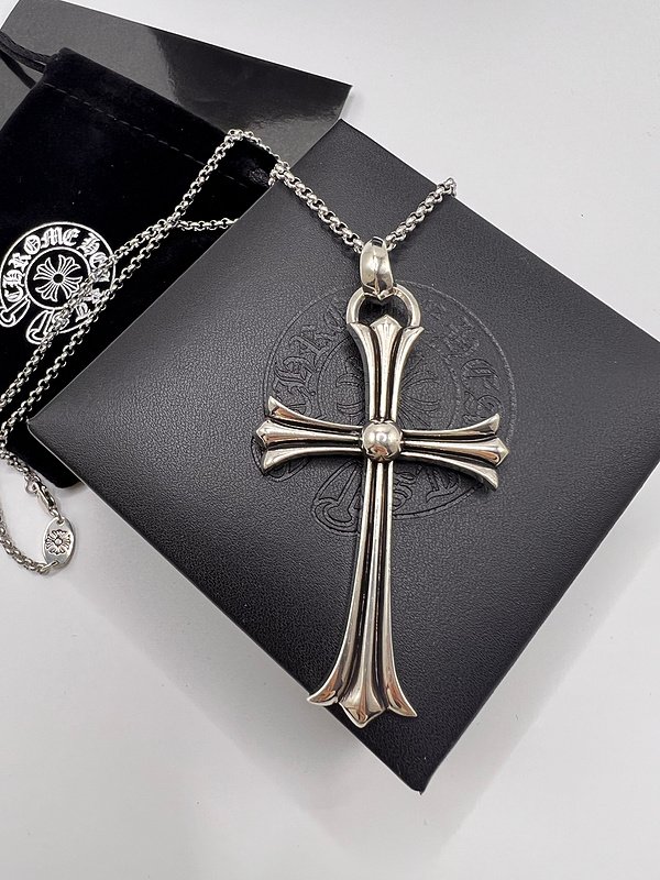 Подвеска Chrome Hearts Designer - With Brand Cross "Silver" фото № 3