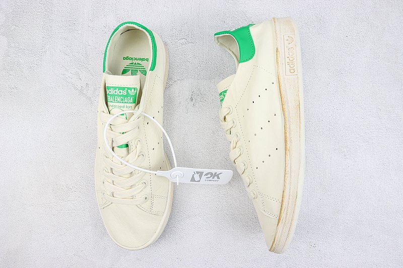 Adidas x Balenciaga Stan Smith "Off White/Green" фото № 6