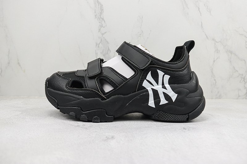 MLB Bigball Chunky Maks Mary Jane New York Yankees Sandals "Black" фото № 2