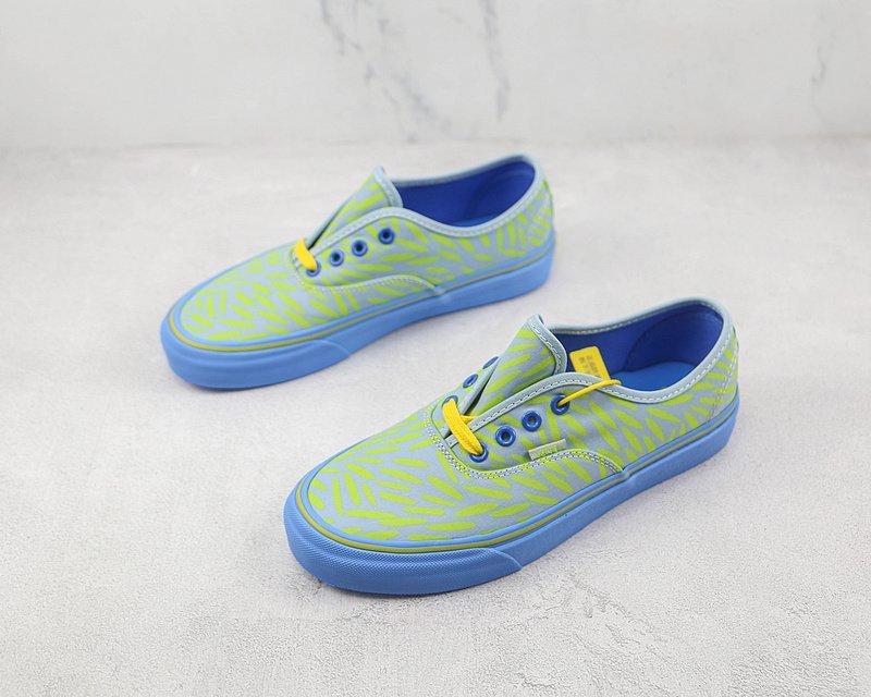 OG x Julia Chiang x Vans Authentic LX "Grey/Green/Blue" фото № 5