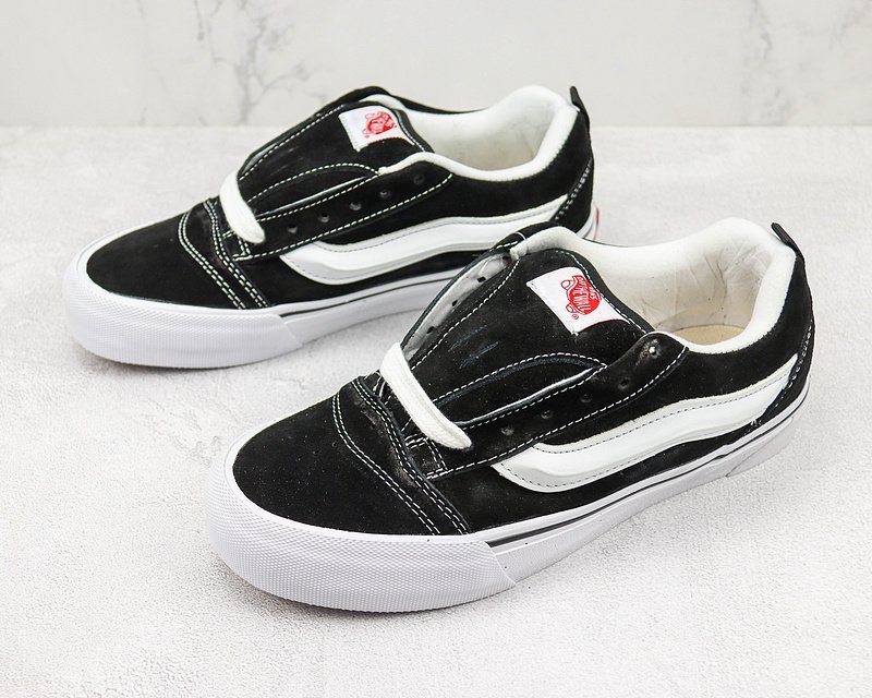 Vans Knu Skool "Black/White" фото № 5