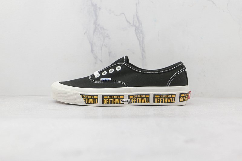 Vans Authentic "Vanity Plate/Black" фото № 2