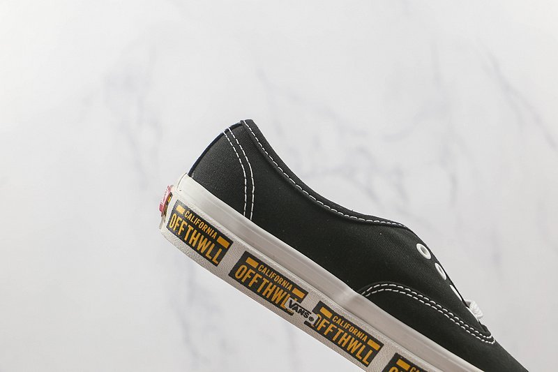 Vans Authentic "Vanity Plate/Black" фото № 3