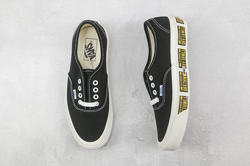 Vans Authentic "Vanity Plate/Black" фото № 7