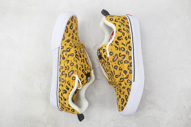 Imran Potato x Vans Knu Skool "Yellow Leopard" фото № 6