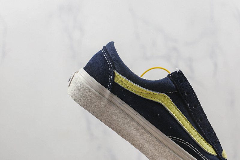 Vans Old Skool "Navy Blue/Yellow Strip" фото № 3