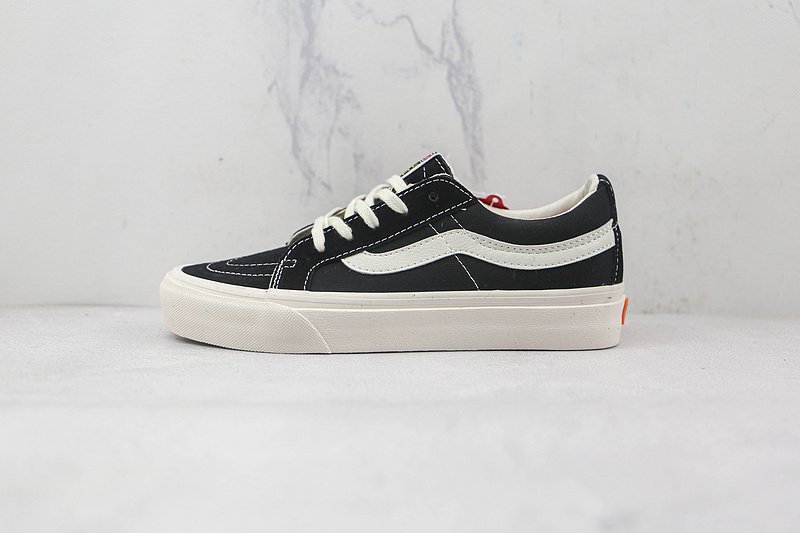 Vans SK8-Low "Black/White/Red" фото № 2