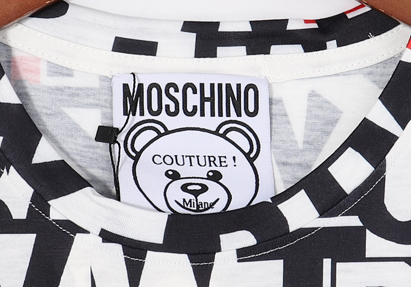 Футболка Moschino Letters "White" фото № 5
