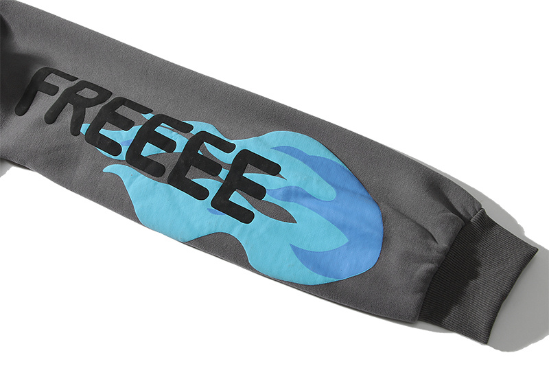 Худи Jesus Is King Kids See Ghosts Lucky Me "Gray" фото № 4