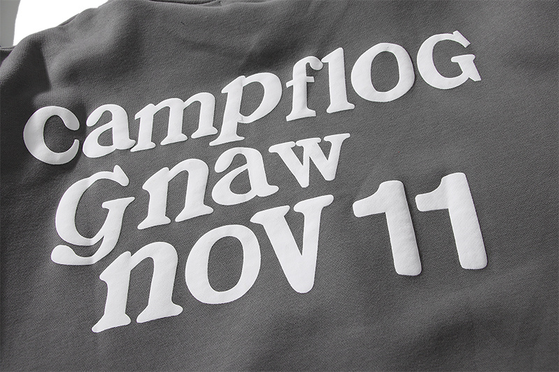 Худи Jesus Is King Kids See Ghosts Lucky Me "Gray" фото № 5