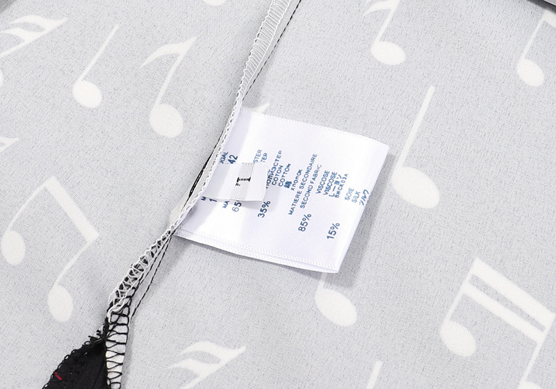 Рубашка Amiri Short Sleeve Piano "Black/White" фото № 7