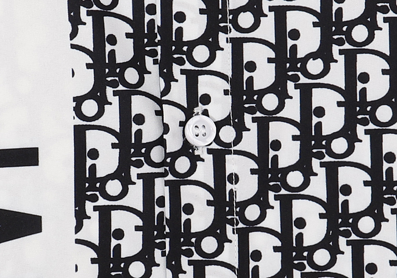 Рубашка Dior Short Sleeve Stripe "White" фото № 6