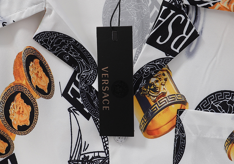 Рубашка Versace With Medusa "White" фото № 8