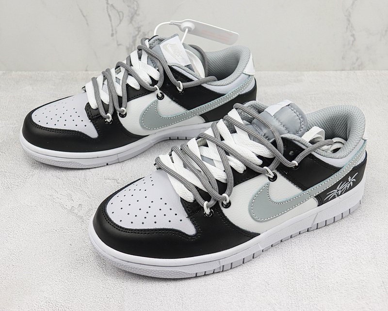 Nike Dunk Low "Grey/Black" фото № 5