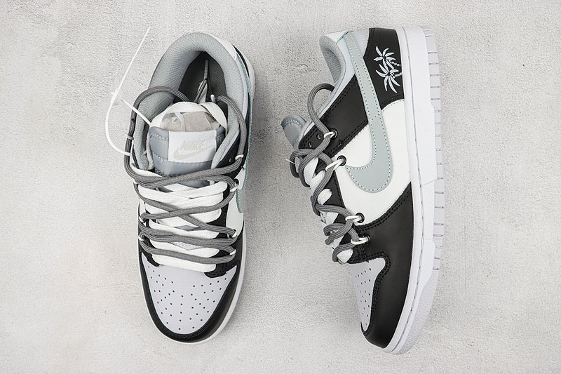 Nike Dunk Low "Grey/Black" фото № 6