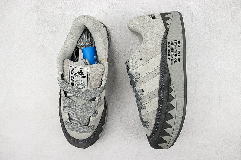 Neighborhood x Adidas Adimatic "Smoke Grey/Dark Grey" фото № 6